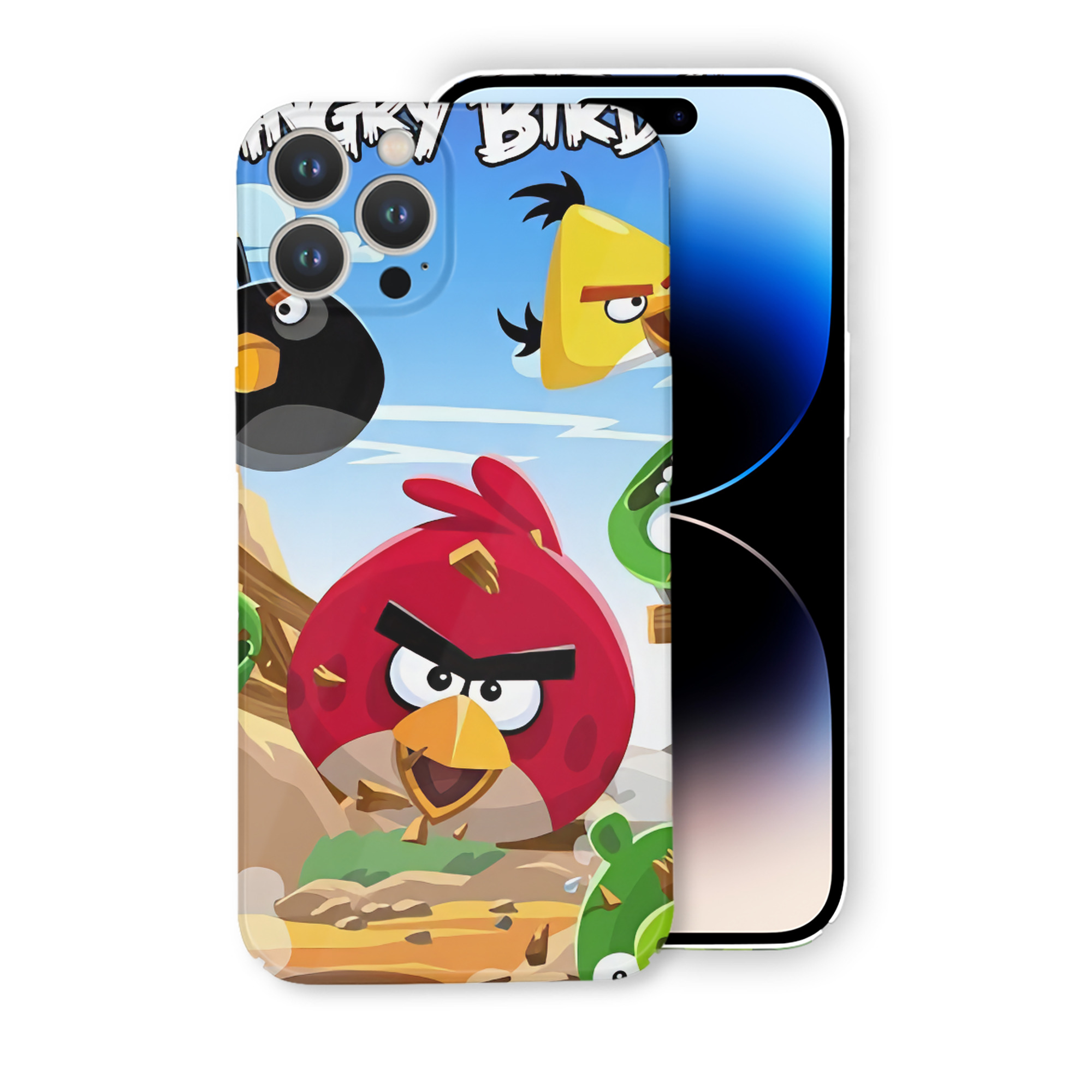 （画像用） Angry Birds アングリーバード 【iPhone 14シリーズ対応】ハードケース